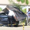 O carro da atriz Isis Valverde deu perda total após o acidente