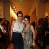 Julia Lemmertz tem encontro com Sandy durante festa de lançamento de 'Em Família' no Hotel Copacabana Palace