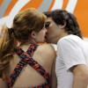 Sophia Abrahão e Fiuk trocam beijos antes de embarcar no aeroporto de Congonhas, nesta segunda-feira, 3 de janeiro de 2014