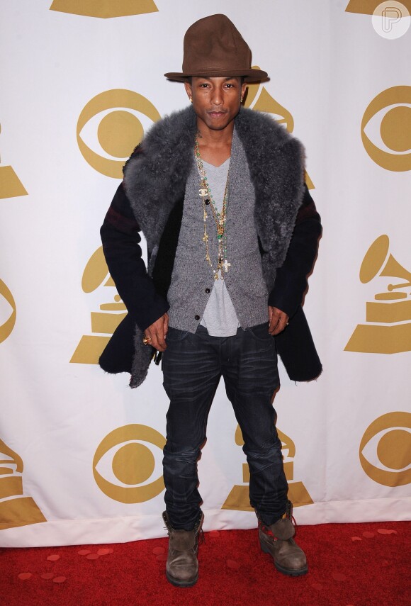 Pharrell Williams está concorrendo Melhor Canção Original com 'Happy', trilha sonora de 'Meu Malvado Favorito'