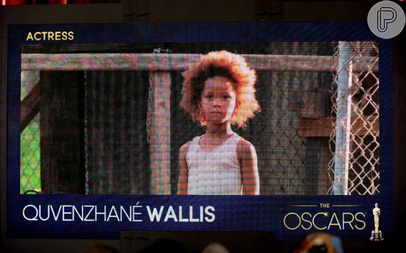 A atriz Quvenzhané Wallis, de apenas 9 anos, é a mais nova indicada ao Oscar deste ano