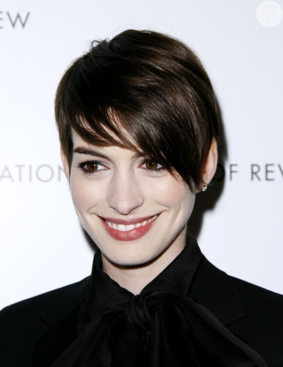 Anne Hathaway foi indicada a melhor atriz coadjuvante pelo seu trabalho em 'Os Miseráveis'