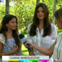 Bruna Marquezine e a irmã, Luana, falam sobre 'Em Família' e relembram infância