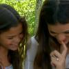 Bruna Marquezine e a irmã, Luana Marquezine, relembram vídeos antigos da infância