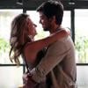 Lili (Juliana Paiva) e Marlon (Rodrigo Simas) se namoram, em 'Além do Horizonte'