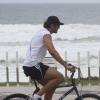 Domingos Montagner aproveita a folga das gravações para pedalar