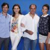 Gabriel Braga Nunes, Júlia Lemmertz, Humberto Martins e Bruna Marquezine: atores principais de 'Em Família'