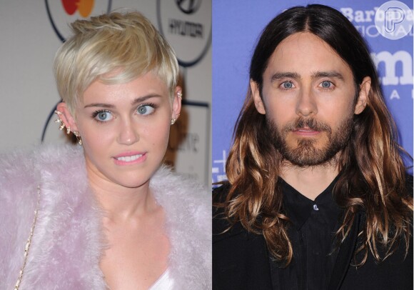 Miley Cyrus estaria ficando com Jared Leto, em 19 de fevereiro de 2014
