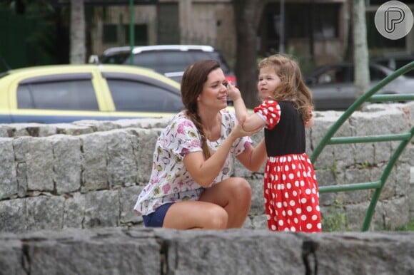 Viviane Victorette é mãe de Júlia, de 3 anos
