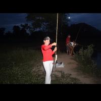Zilu Camargo posta foto pescando em sua fazenda É o Amor, em Goiás