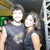 Guilherme Leicam e Camila Camargo curtem juntos Carnaval de Florianópolis, SC