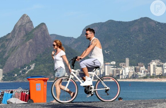 Ricky Martin grava o clipe da música 'Vida', trilha sonora da Copa do Mundo de 2014, no Rio de Janeiro, em 11 de março de 2014