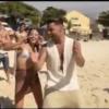 Ricky Martin dança o 'Lepo Lepo' durante as gravações de clipe no Rio