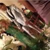 Um foto do noivo vazou pouco tempo depois da cerimônia no Instagram! Latino vestiu um terno prateado para se casar com Rayanne Morais