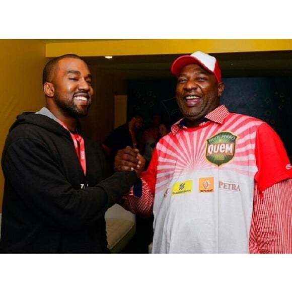 Kanye West e Mr. Catra pensam em montar uma parceria musical (13 de março de 2014)