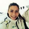 Lais Souza se preparava para disputar a prova do esqui aéreo nos Jogos Olímpicos de Inverno, em Sochid