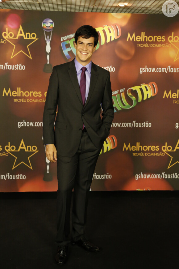 Mateus Solano participa do "Melhores do ano" do programa "Domingão do Faustão", neste domingo 16 de março de 2014