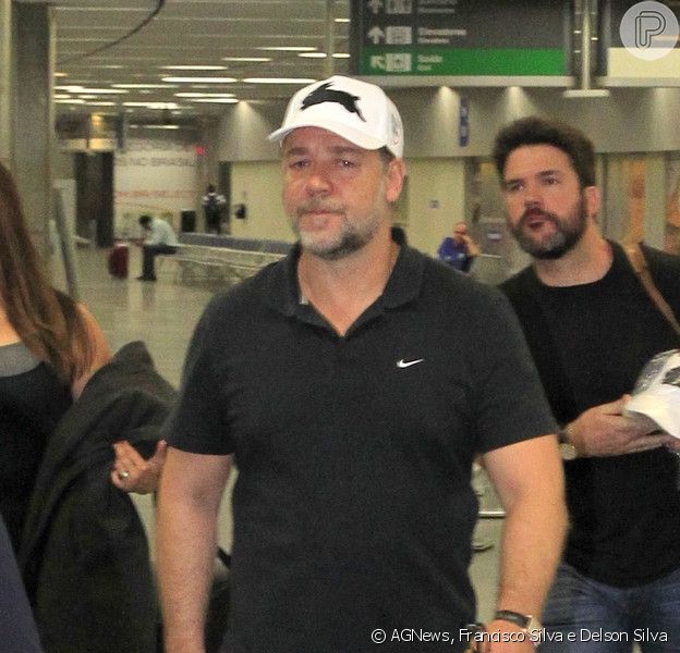 Russell Crowe Chega Ao Brasil Para Lancamento Do Filme Noe Lugar Fascinante Purepeople