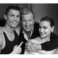 Cristiano Ronaldo e a namorada, Irina Shaik, posam juntos para 'Vogue' espanhola