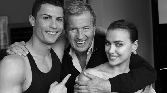 Cristiano Ronaldo e a namorada, Irina Shaik, posam juntos para 'Vogue' espanhola