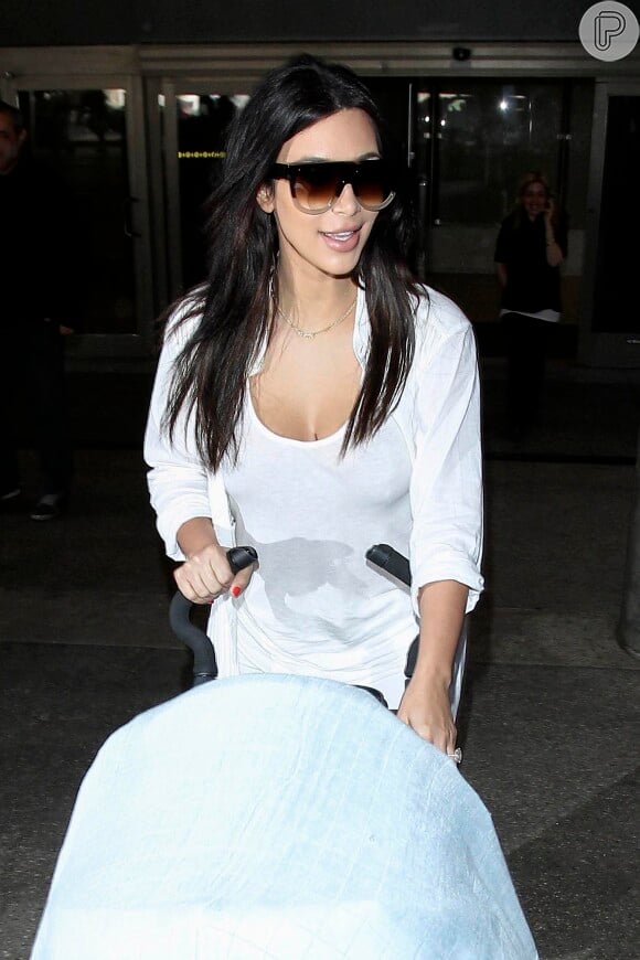 Kim Kardashian perdeu 22 kg depois da gravidez
