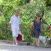 José Wilker e a namorada foi clicados pela última vez juntos no dia 30 de março durante uma caminhada na Lagoa, no Rio de Janeiro