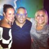 Paolla Oliveira comemora aniversário com Susana Vieira e com o amigo Jayder