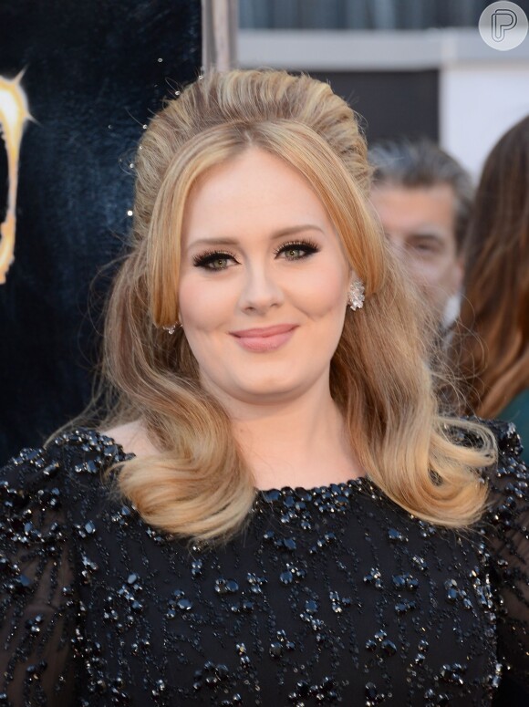 Adele quer divulgar seu novo CD com um grande show em Londres, na Inglaterra, 22 de abril de 2014