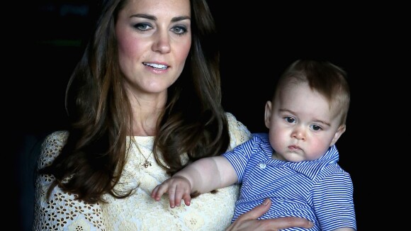 Kate Middleton diz que príncipe George engordou durante viagem pela Austrália