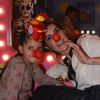 Deborah Secco se vestiu de palhacinha durnate a inauguração nesta quarta-feira, 23 de abril de 2014, da primeira unidade da 'Casa X', rede de buffet de festas infantis que leva a marca de Xuxa Meneghel, no Tatuapé, em São Paulo