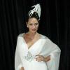 Luiza Brunet marca presença no Baile de Carnaval da Vogue em 24 de janeiro de 2013