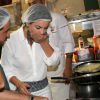 Sthefany Brito e Kayky Brito foram para a cozinha do restaurante Paris 6, na Barra da Tijuca, Zona Oeste do Rio de Janeiro, para criar novos pratos para o cardápio da casa. Enquanto Kayky preparou um espaguete à carbonara, Sthefany fez um risoto de camarão