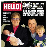 Elton John mostra caçula, Elijah: 'Capacidade de amar de pai é infinita'