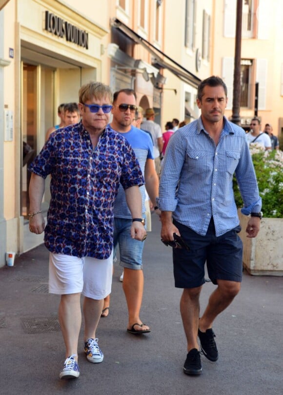Elton John e David Furnish estão juntos há quase 20 anos