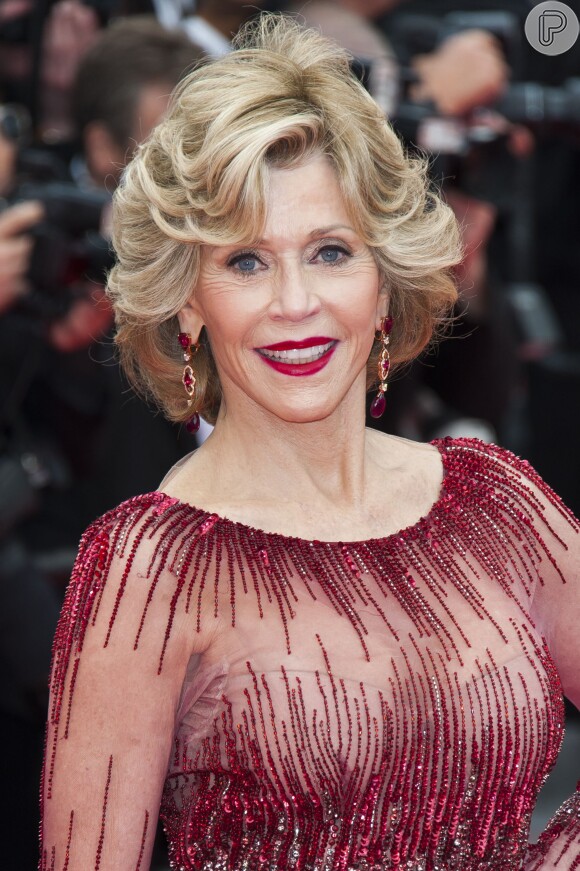 Jane Fonda tem 76 anos de idade
