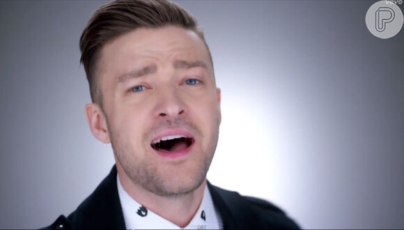 Justin Timberlake fez questão de compartilhar o vídeo com os seus seguidores no Instagram