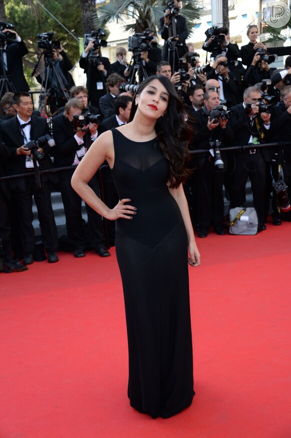 Leila Bekhti prestigia a première do filme 'The Homesman' no Festival de Cannes 2014