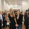 Fernanda Paes Leme e Adriane Galisteu marcaram presença na inauguração da loja Pandora, no Shopping Eldorado, Zona Oeste de São paulo, nesta quarta-feira, 21 de maio de 2014
