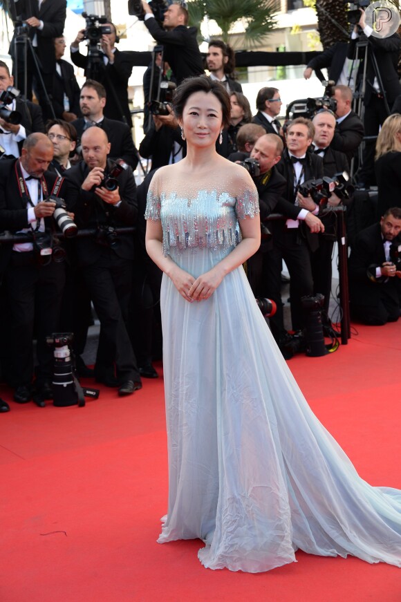 Zhao Tao participa da cerimônia de encerramento do Festival de Cannes 2014