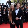 Adrien Brody e Lara Lieto participam da cerimônia de encerramento do Festival de Cannes 2014