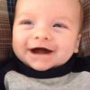 Alexandre, bebê de Ana Hickamann, tenta conversar com a mãe em vídeo: 'Batendo papo com a mamãe', escreveu Ana ao postar o vídeo fofo do filho em seu perfil no Instagram neste domingo, 25 de maio de 2014