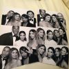 Convidados se divertem no photo boot no casamento de Kim Kardashian e Kanye West 