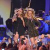 As musas do country Miranda Lambert e Carrie Underwood se apresentaram no evento e tiraram o fôlego dos marmanjos