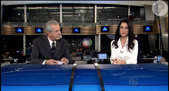 Ana Paula Padrão apresentou o 'Jornal da Record' em 2013, mas deixou o telejornal por causa de compromissos de trabalho; jornalista tem empresa de comunicação e cuida de um portal feminino