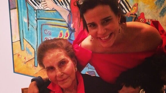 Narcisa Tamborindeguy lamenta morte da mãe, Alice, no Instagram: 'Tristeza'
