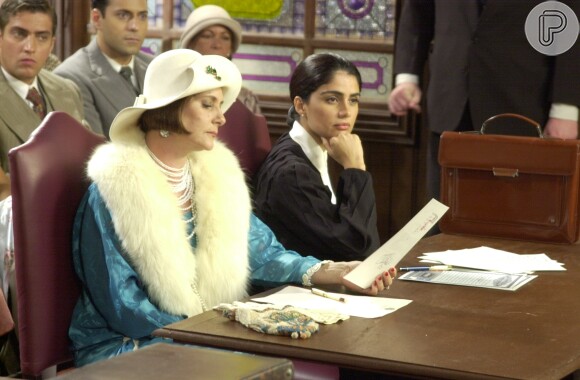 Antes de deixar a TV Globo em 2004, Patrícia França viveu a advogada Clarice, em 'Chocolate com Pimenta'