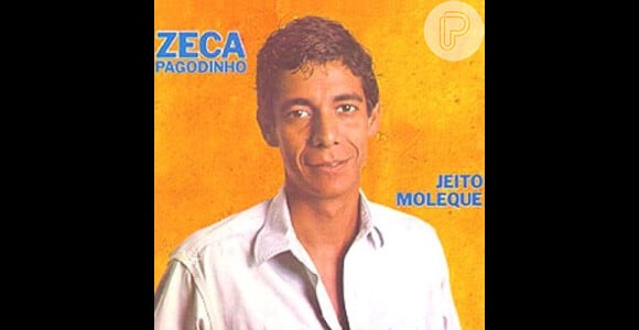 Veja a capa do CD 'Jeito Moleque', de Zeca Pagodinho, de 1988