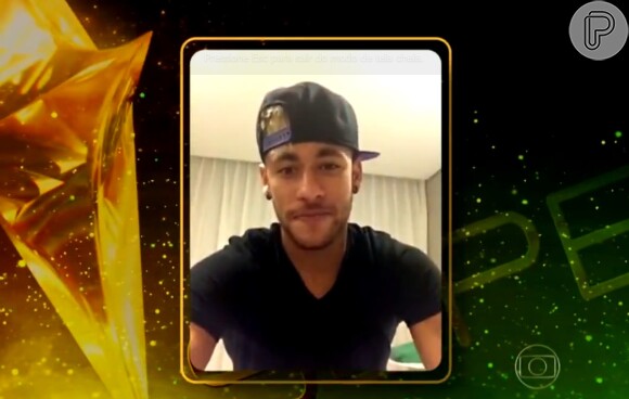 'Quero desejar sorte para todas as bandas', diz Neymar no programa 'SuperStar', da Globo