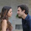 Laerte (Gabriel Braga Nunes) fica agressivo e exige que Luiza (Bruna Marquezine) o perdoe pelo que fez com André (Bruno Gissoni), na novela 'Em Família', em 26 de junho de 2014