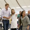 Príncipe Harry conheceu pacientes da Rede Sarah durante visita a hospital